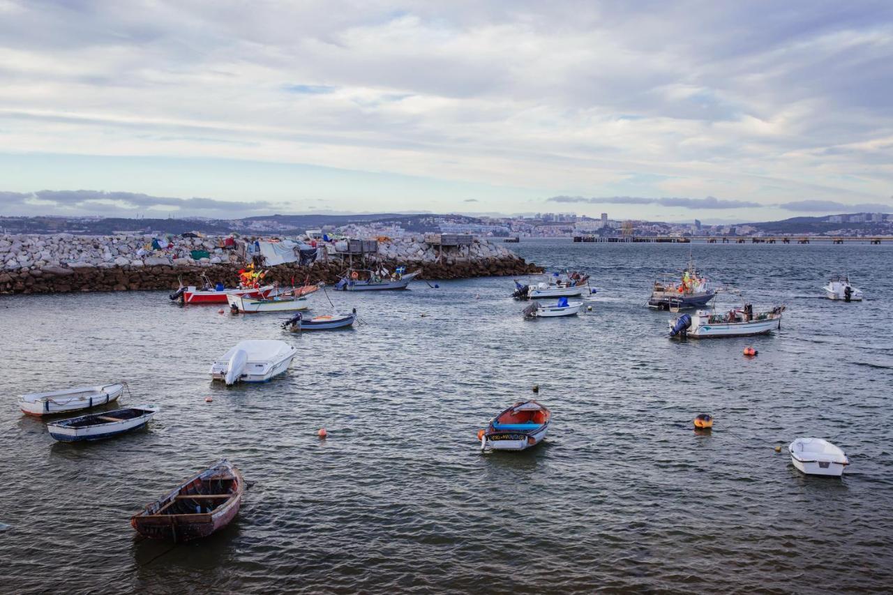 T2 Com Uma Vista Deslumbrante Sobre O Atlantico! Apartman Costa de Caparica Kültér fotó